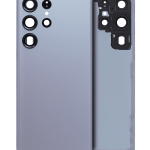 Samsung Galaxy S23 Ultra İle Uyumlu 5G Arka Kapak Camı Kamera Lensli  (Grafit)
