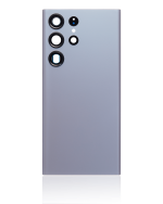 Samsung Galaxy S23 Ultra İle Uyumlu 5G Arka Kapak Camı Kamera Lensli  (Grafit) - Görsel 3