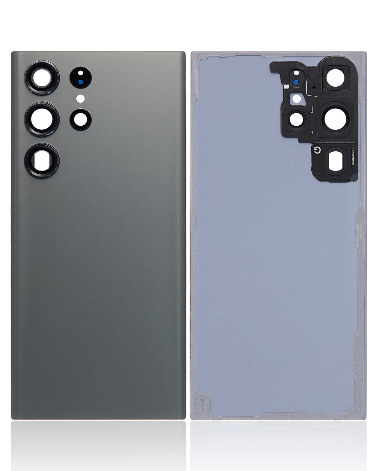 Samsung Galaxy S23 Ultra İle Uyumlu 5G Arka Kapak Camı Kamera Lensli  (Yeşil) - Görsel 2