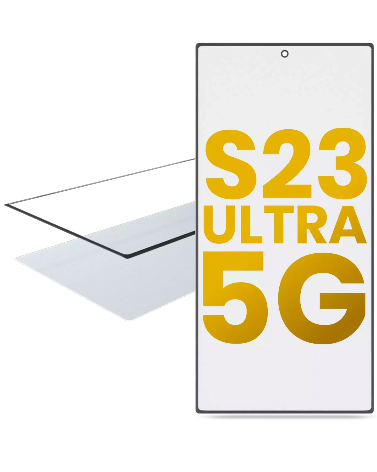 Samsung Galaxy S23 Ultra İle Uyumlu 5G OCA Önceden Kurulu 2'si 1 Arada Ön Cam - Görsel 4