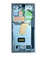 Samsung Galaxy S23 Ultra İle Uyumlu Çerçeveli Ekran Dokunmatik Ekran Orijinal(Gök Mavisi) - Görsel 2