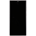 Samsung Galaxy S23 Ultra İle Uyumlu Çerçeveli Ekran Dokunmatik Ekran Orijinal(Krem) - Görsel 3