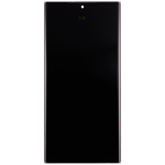 Samsung Galaxy S23 Ultra İle Uyumlu Çerçeveli Ekran Dokunmatik Ekran Orijinal(Lavanta) - Görsel 3