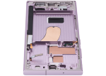 Samsung Galaxy S23 Ultra İle Uyumlu Çerçeveli Ekran Dokunmatik Ekran Orijinal(Lavanta) - Görsel 9