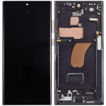 Samsung Galaxy S23 Ultra İle Uyumlu Çerçeveli Ekran Dokunmatik Ekran Orijinal(Phantom Black) - Görsel 2