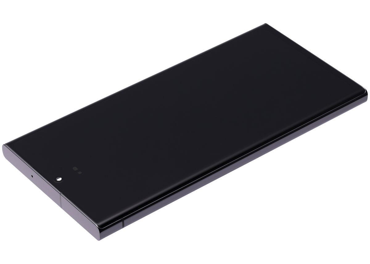 Samsung Galaxy S23 Ultra İle Uyumlu Çerçeveli Ekran Dokunmatik Ekran Orijinal(Yeşil) - Görsel 6