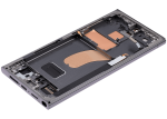 Samsung Galaxy S23 Ultra İle Uyumlu Çerçeveli Ekran Dokunmatik Ekran Orijinal(Yeşil) - Görsel 7
