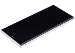 Samsung Galaxy S23 Ultra İle Uyumlu Çerçeveli Ekran Dokunmatik(Gök Mavisi) - Görsel 6