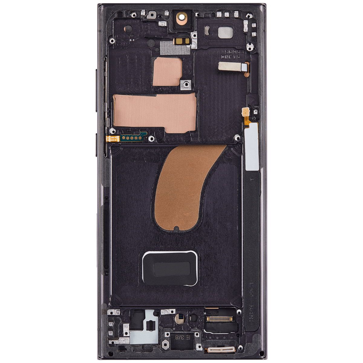 Samsung Galaxy S23 Ultra İle Uyumlu Çerçeveli Ekran Dokunmatik(Phantom Black) - Görsel 4