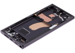 Samsung Galaxy S23 Ultra İle Uyumlu Çerçeveli Ekran Dokunmatik(Phantom Black) - Görsel 6