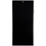 Samsung Galaxy S23 Ultra İle Uyumlu Çerçeveli Ekran Dokunmatik(Yeşil) - Görsel 4