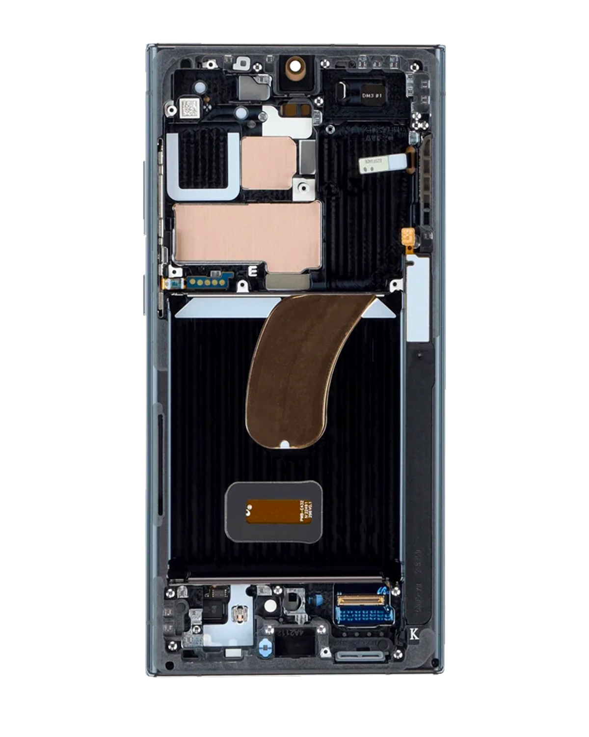 Samsung Galaxy S23 Ultra İle Uyumlu Orijinal Ekranı (Servis Paketi)(Grafit) Çerçeveli ekran Orijinal Ekranı - Görsel 3