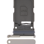 Samsung Galaxy S23 Ultra İle Uyumlu Tek Sim Kart Tepsisi (Krem)