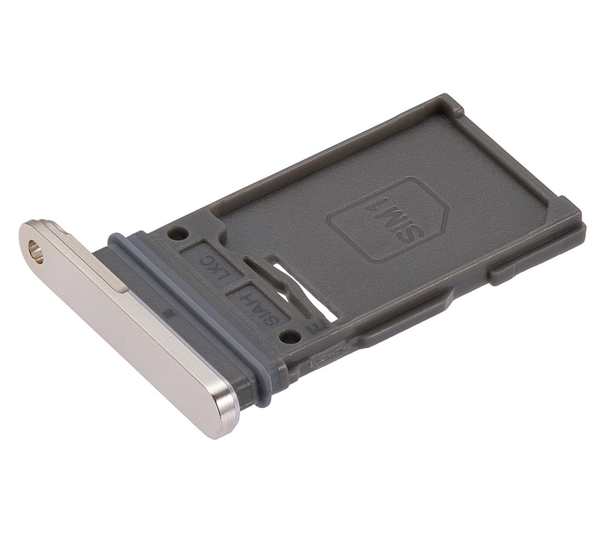 Samsung Galaxy S23 Ultra İle Uyumlu Tek Sim Kart Tepsisi (Krem) - Görsel 5
