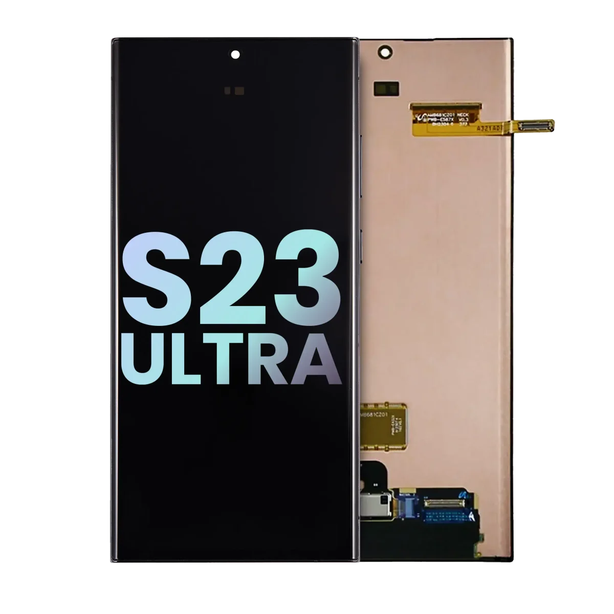 Samsung Galaxy S23 Ultra İle UyumluÇerçevesiz ekran Orijinal Ekranı  Orijinal Ekranı (Servis Paketi)(Tüm Renkler)