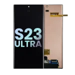Samsung Galaxy S23 Ultra İle UyumluÇerçevesiz ekran Orijinal Ekranı  Orijinal Ekranı (Servis Paketi)(Tüm Renkler)