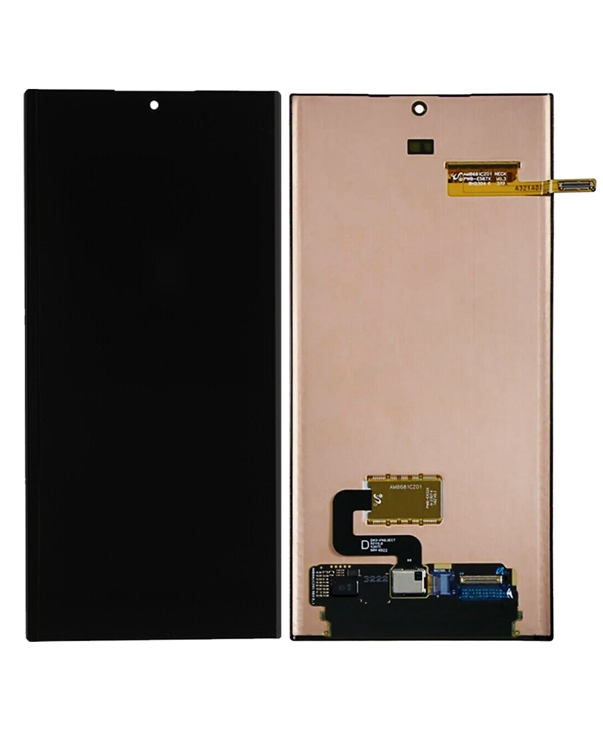 Samsung Galaxy S23 Ultra İle UyumluÇerçevesiz ekran Orijinal Ekranı  Orijinal Ekranı (Servis Paketi)(Tüm Renkler) - Görsel 4