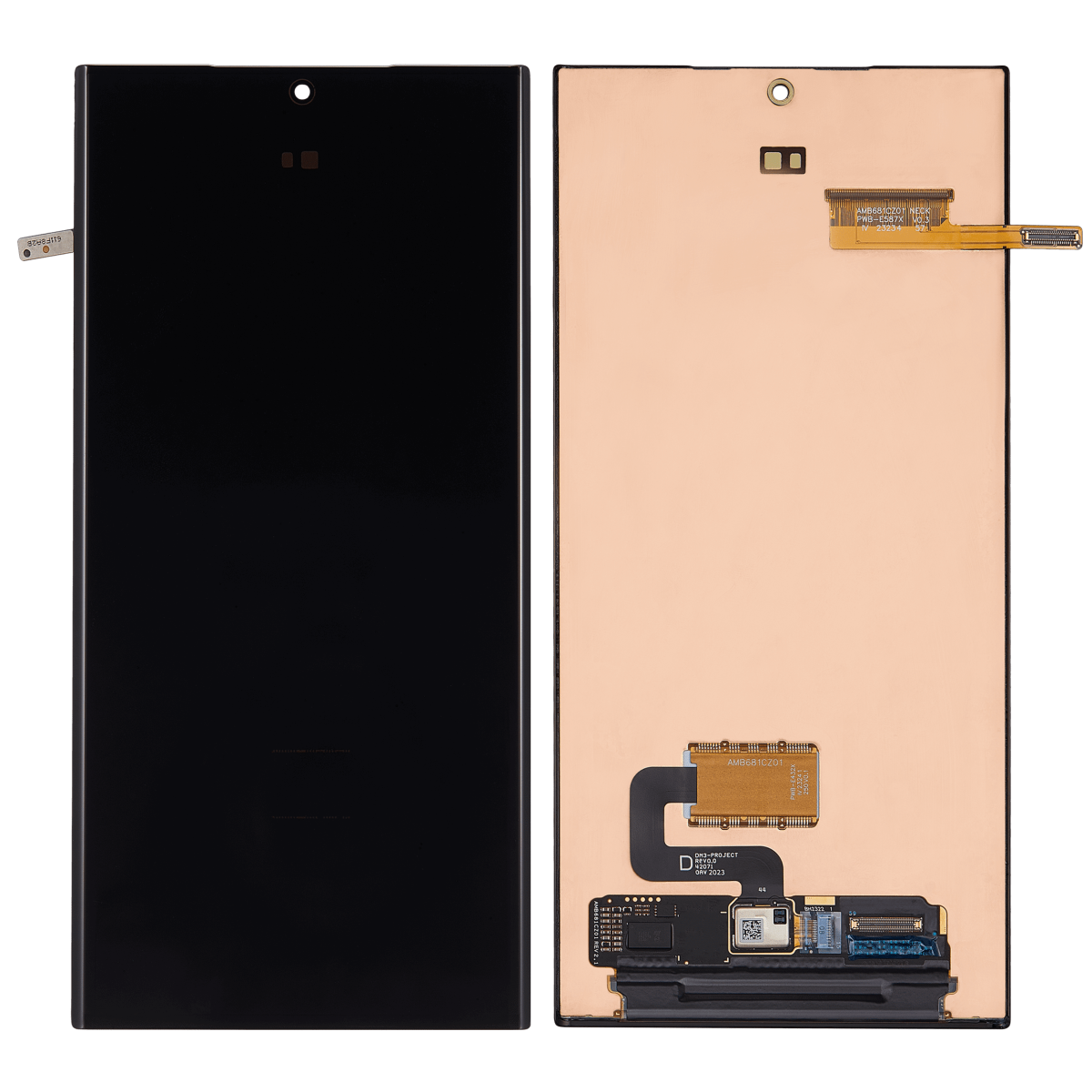 Samsung Galaxy S23 Ultra İle UyumluÇerçevesiz ekran Orijinal Ekranı  Orijinal(Tüm Renkler) - Görsel 2