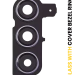 Samsung Galaxy S24 5G İle Uyumlu Arka Kamera Lensi Çerçeveli Halkalı (Kobalt Menekşe)