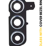 Samsung Galaxy S24 5G İle Uyumlu Arka Kamera Lensi Çerçeveli Halkalı Orijinal (Servis Paket) (Safir Mavisi)