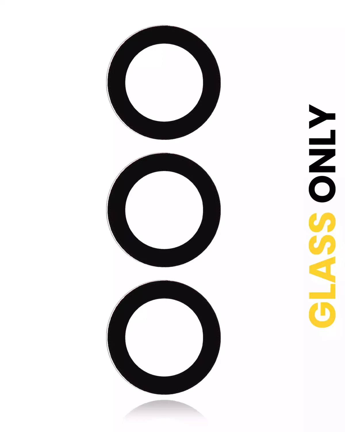 Samsung Galaxy S24 5G İle Uyumlu Arka Kamera Lensi (Sadece Cam) Yapışkanlı (3 Parça Set) (Tüm Renkler) - Görsel 5