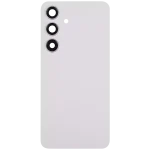 Samsung Galaxy S24 5G İle Uyumlu Arka Kapak Camı Kamera Lensiyle  (Aftermarket Plus) (Mermer Grisi) - Görsel 4