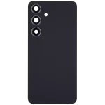 Samsung Galaxy S24 5G İle Uyumlu Arka Kapak Camı Kamera Lensiyle  (Aftermarket Plus) (Onyx Siyah) - Görsel 4