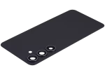 Samsung Galaxy S24 5G İle Uyumlu Arka Kapak Camı Kamera Lensiyle  (Aftermarket Plus) (Onyx Siyah) - Görsel 6