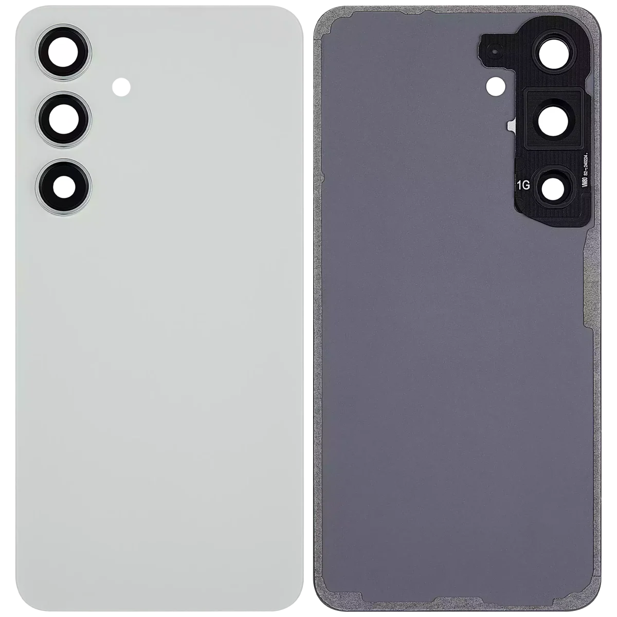 Samsung Galaxy S24 5G İle Uyumlu Arka Kapak Camı Kamera Lensiyle  (Aftermarket Plus) (Yeşim Yeşili) - Görsel 2