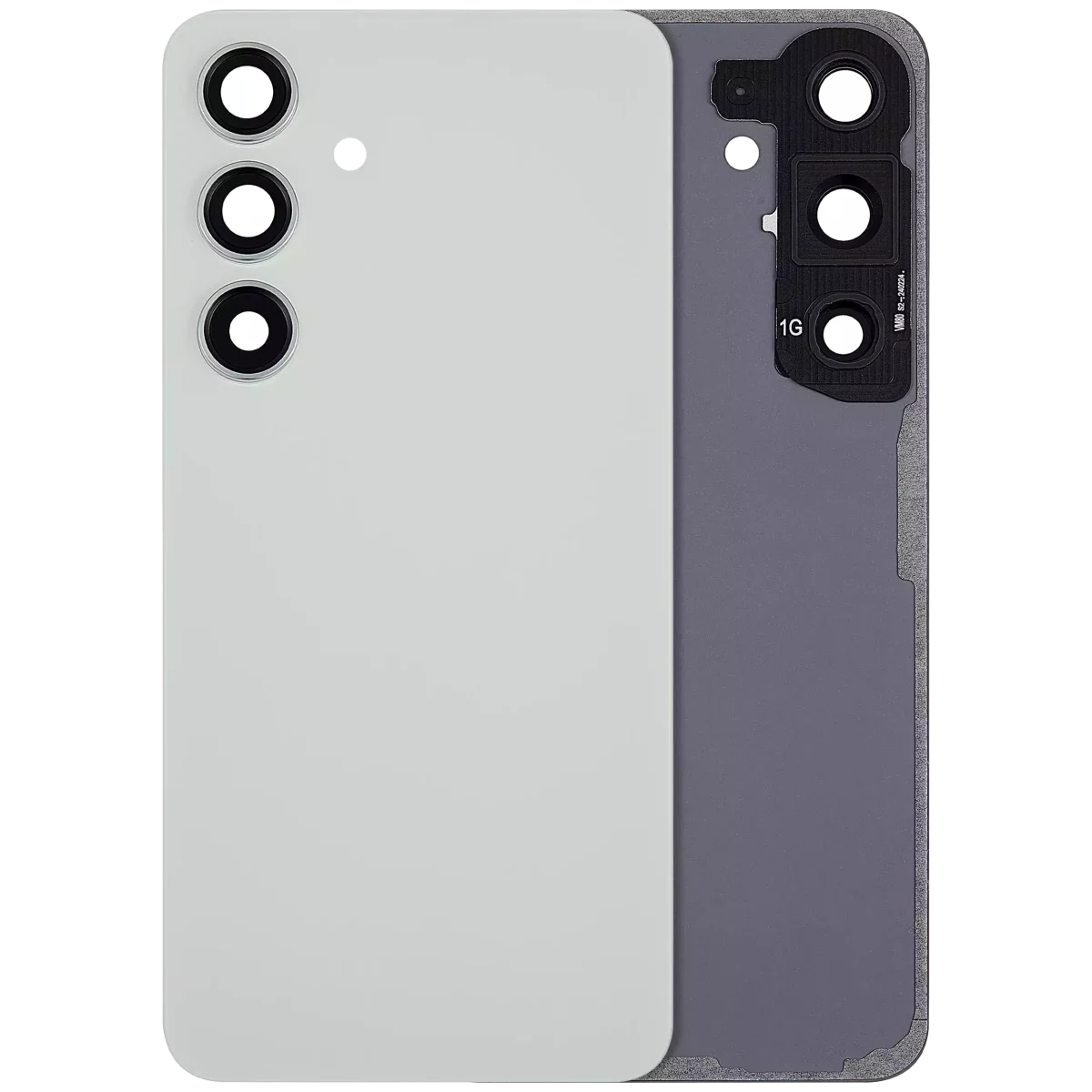 Samsung Galaxy S24 5G İle Uyumlu Arka Kapak Camı Kamera Lensiyle  (Aftermarket Plus) (Yeşim Yeşili)