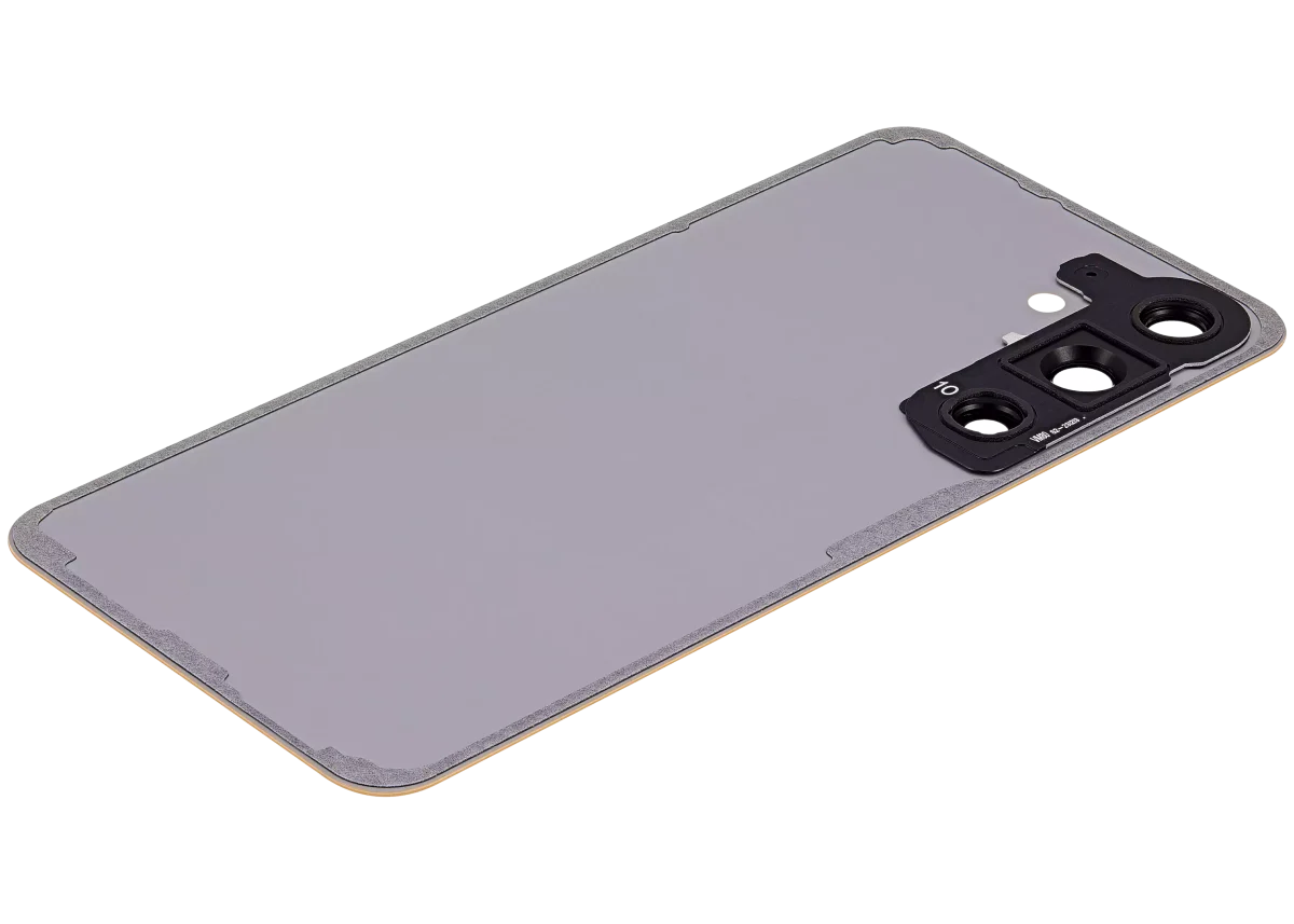 Samsung Galaxy S24 5G İle Uyumlu Arka Kapak Camı Kamera Lensiyle  (Kumtaşı Turuncusu) - Görsel 7