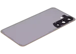 Samsung Galaxy S24 5G İle Uyumlu Arka Kapak Camı Kamera Lensiyle  (Kumtaşı Turuncusu) - Görsel 7