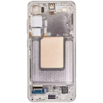 Samsung Galaxy S24 5G İle Uyumlu İçin Çerçeveli ekran - Orijinal (Amber Sarısı)  Orijinal Ekranı - Görsel 4