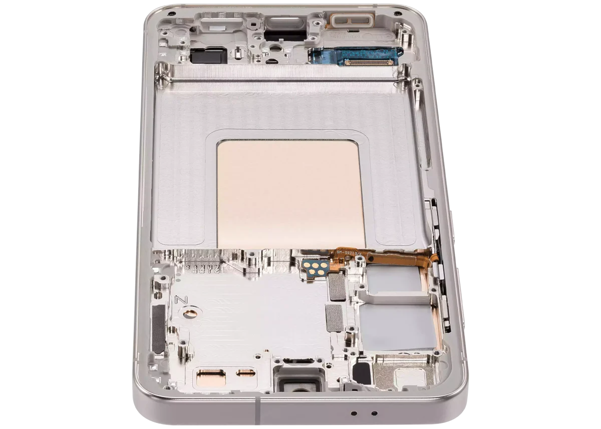 Samsung Galaxy S24 5G İle Uyumlu İçin Çerçeveli ekran - Orijinal (Amber Sarısı)  Orijinal Ekranı - Görsel 8