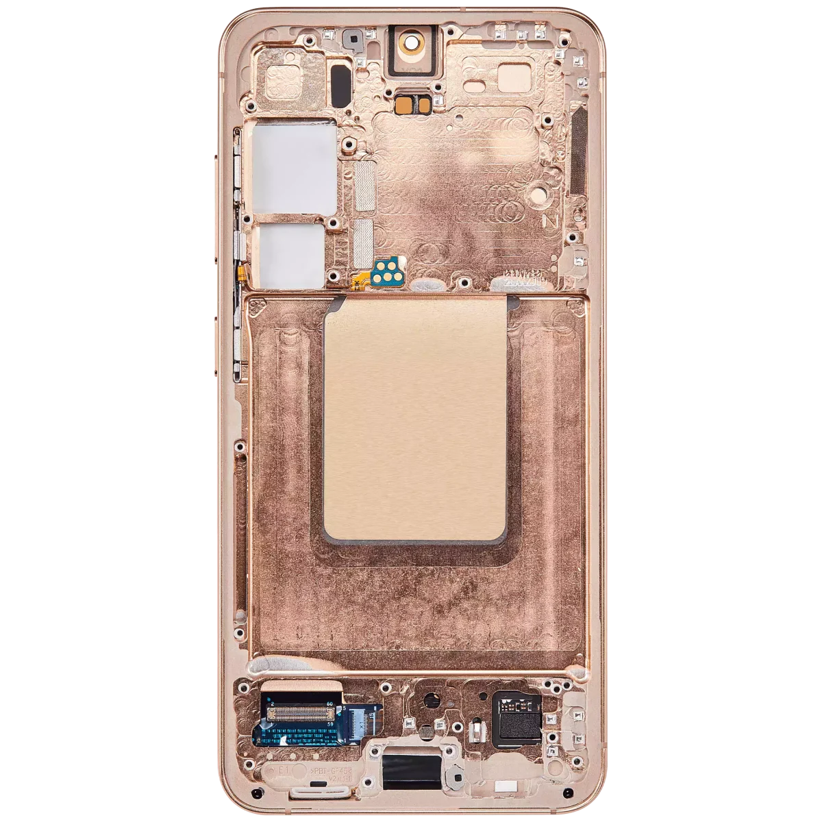 Samsung Galaxy S24 5G İle Uyumlu İçin Çerçeveli ekran - Orijinal (Kumtaşı Turuncusu)  Orijinal Ekranı - Görsel 5