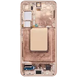 Samsung Galaxy S24 5G İle Uyumlu İçin Çerçeveli ekran - Orijinal (Kumtaşı Turuncusu)  Orijinal Ekranı - Görsel 5