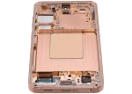 Samsung Galaxy S24 5G İle Uyumlu İçin Çerçeveli ekran - Orijinal (Kumtaşı Turuncusu)  Orijinal Ekranı - Görsel 9