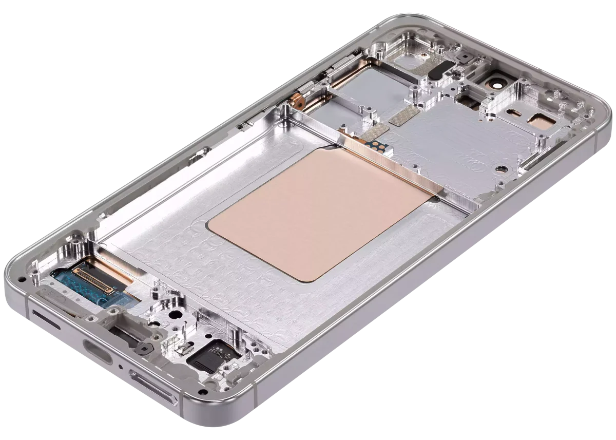 Samsung Galaxy S24 5G İle Uyumlu İçin Çerçeveli ekran - Orijinal (Mermer Grisi)  Orijinal Ekranı - Görsel 6