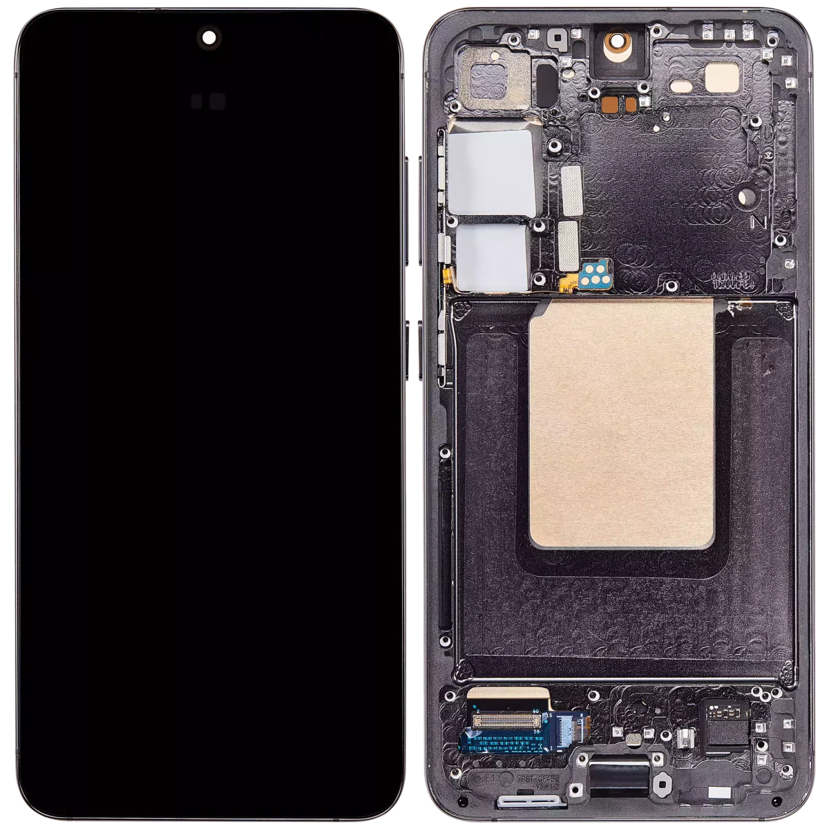 Samsung Galaxy S24 5G İle Uyumlu İçin Çerçeveli ekran - Orijinal (Onyx Siyah)  Orijinal Ekranı - Görsel 2