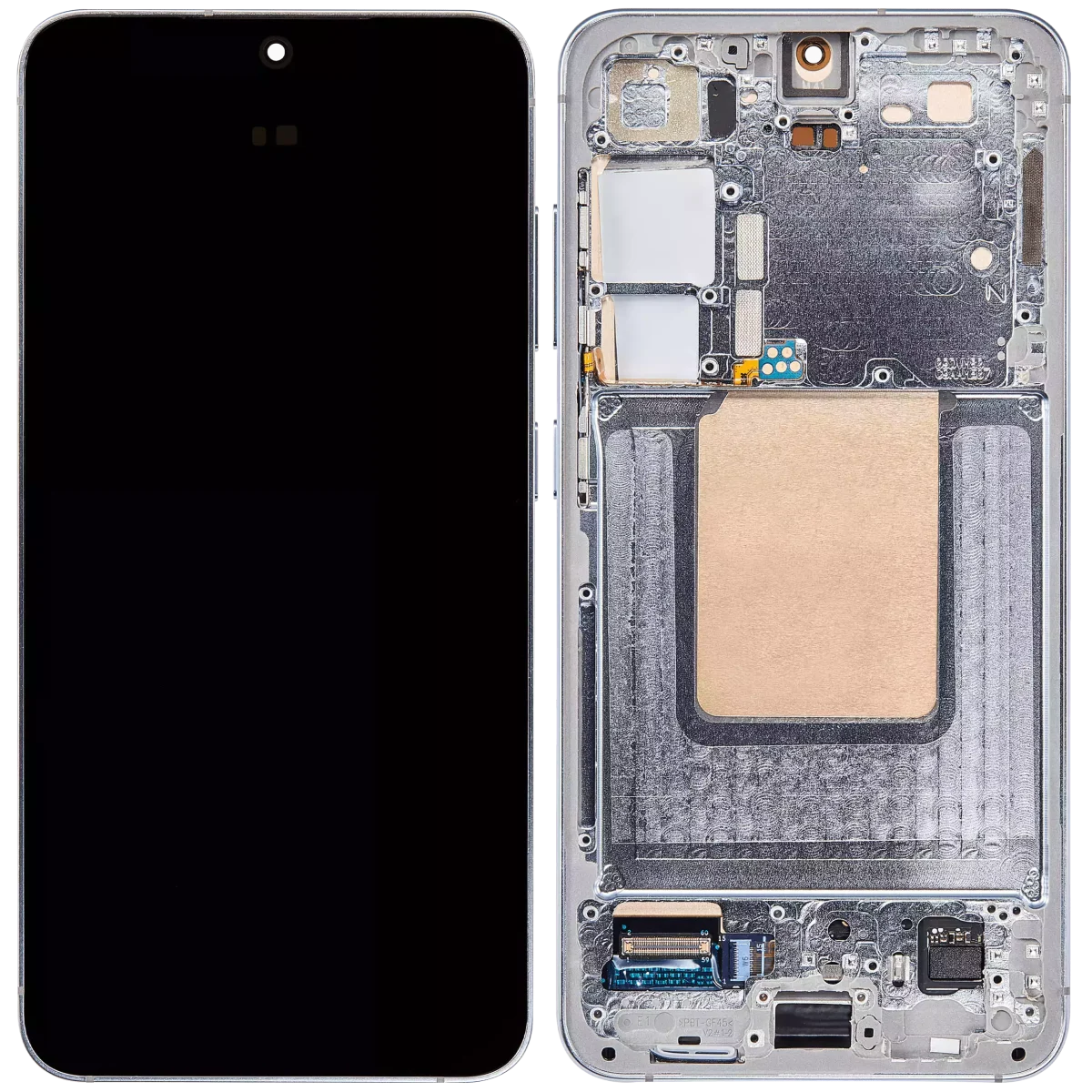 Samsung Galaxy S24 5G İle Uyumlu İçin Çerçeveli ekran - Orijinal (Safir Mavisi)  Orijinal Ekranı - Görsel 2