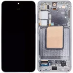 Samsung Galaxy S24 5G İle Uyumlu İçin Çerçeveli ekran - Orijinal (Safir Mavisi)  Orijinal Ekranı - Görsel 2
