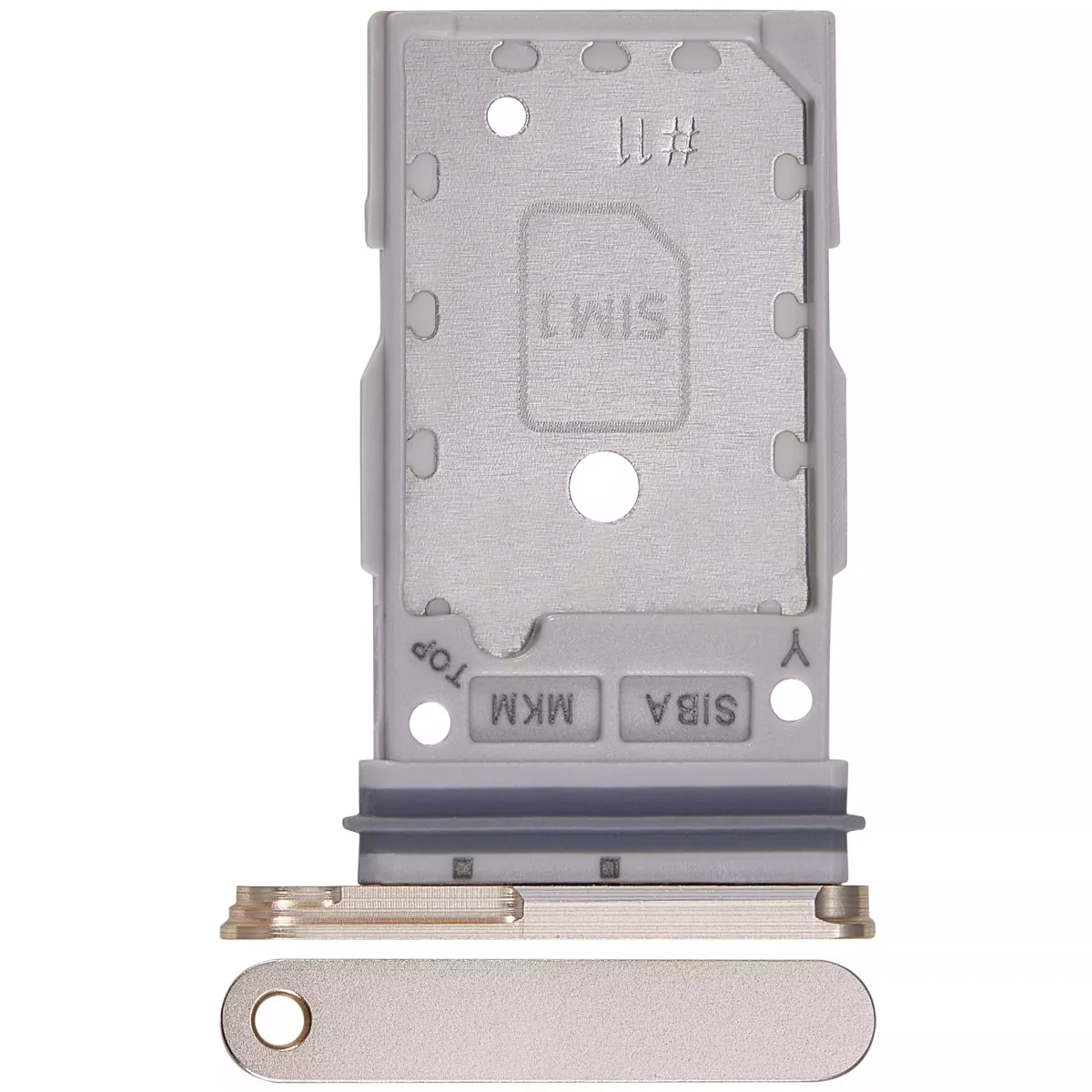 Samsung Galaxy S24 5G İle Uyumlu İle Uyumlu Çift Sim Kart Tepsisi S24 Plus 5G İle Uyumlu (Amber Sarı)