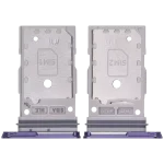 Samsung Galaxy S24 5G İle Uyumlu İle Uyumlu Çift Sim Kart Tepsisi S24 Plus 5G İle Uyumlu (Kobalt Menekşe) - Görsel 2