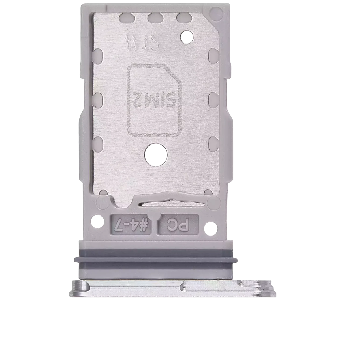 Samsung Galaxy S24 5G İle Uyumlu İle Uyumlu Çift Sim Kart Tepsisi S24 Plus 5G İle Uyumlu (Mermer Gri) - Görsel 4
