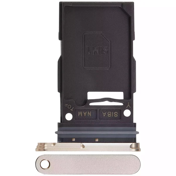 Samsung Galaxy S24 5G İle Uyumlu İle Uyumlu Tek Sim Kart Tepsisi S24 Plus 5G İle Uyumlu (Amber Sarı)