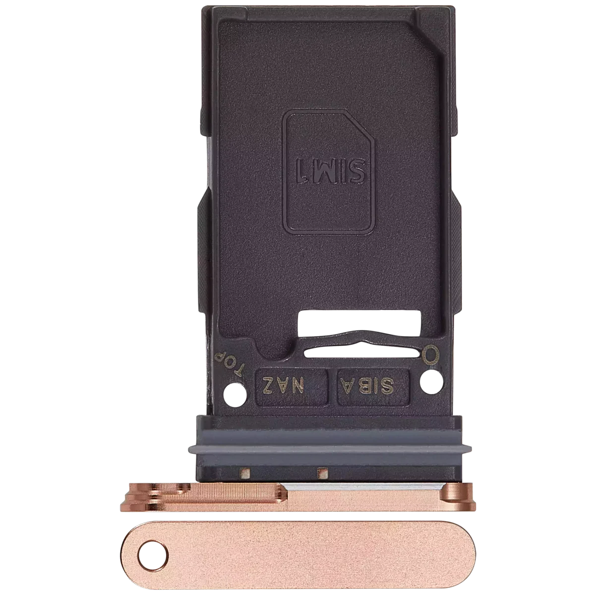 Samsung Galaxy S24 5G İle Uyumlu İle Uyumlu Tek Sim Kart Tepsisi S24 Plus 5G İle Uyumlu (Kumtaşı Turuncusu) - Görsel 3