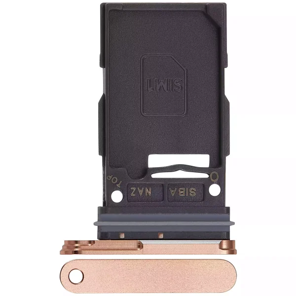 Samsung Galaxy S24 5G İle Uyumlu İle Uyumlu Tek Sim Kart Tepsisi S24 Plus 5G İle Uyumlu (Kumtaşı Turuncusu)