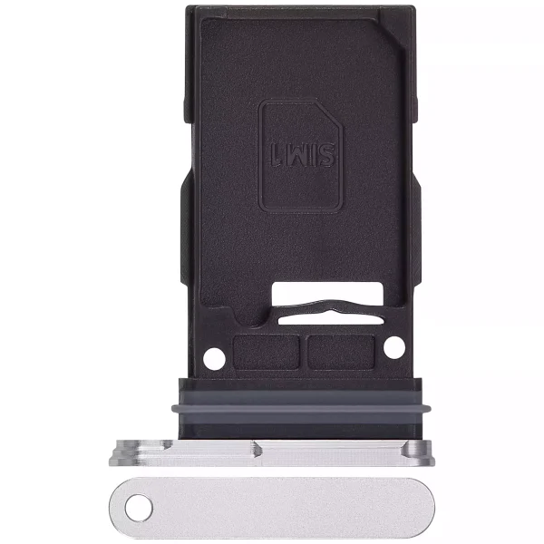 Samsung Galaxy S24 5G İle Uyumlu İle Uyumlu Tek Sim Kart Tepsisi S24 Plus 5G İle Uyumlu (Mermer Gri)