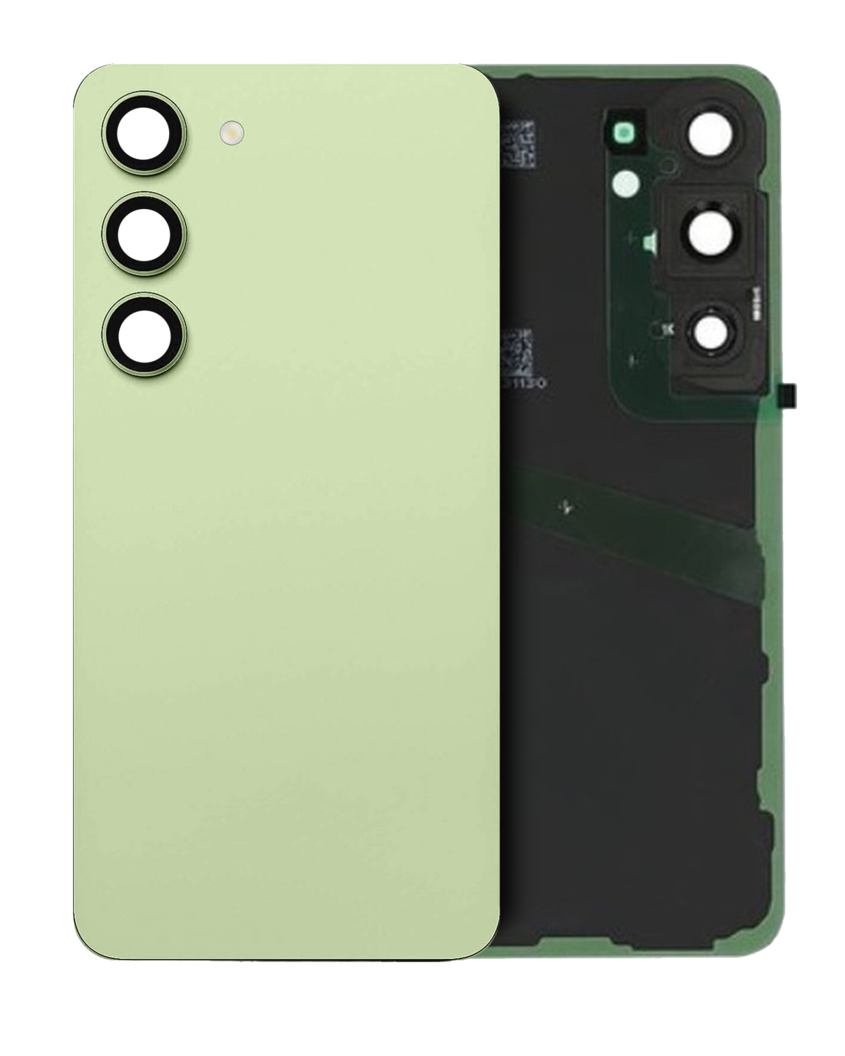 Samsung Galaxy S24 Arka İle Uyumlu Kapak Camı Kamera Lensiyle (Servis Paketi) (Yeşim Yeşili)