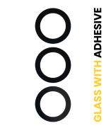 Samsung Galaxy S24 FE İle Uyumlu 5G Arka Kamera Lensi (Sadece Cam) Yapışkanlı (3 Parça Set)